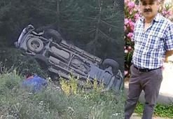 Artvin’de yamaçtan yuvarlanan ağaç kamyonete çarptı: 1 ölü, 1 yaralı