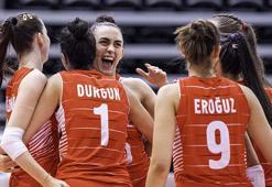 19 Yaş Altı Kız Voleybol Milli Takımı namağlup yarı finalde
