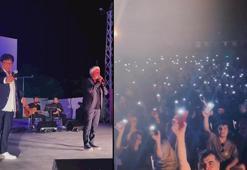 Uygur Kardeşler babalarının doğum gününü sahnede kutladı