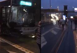 3 saat arayla iki metrobüs kazası