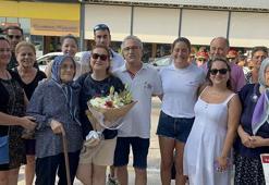 Kuzey Kanalı'nı yüzerek geçen Aysu Türkoğlu, Bodrum'a döndü