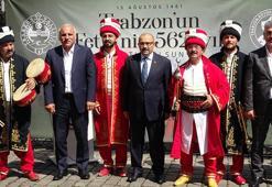 Trabzon'un fethinin 562'nci yıl dönümü kutlandı, Vali Ustaoğlu veda etti