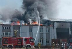 Kırıkkale'de savunma sanayi fabrikasında yangın