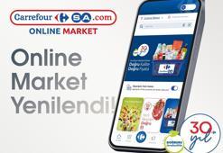 CarrefourSA, online market uygulamasını yeniledi