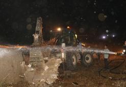 Hakkari'de ahır yangını; 7 büyükbaş öldü