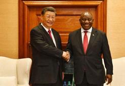 Çin Devlet Başkanı Cinping, Güney Afrikalı mevkidaşı Ramaphosa ile görüştü