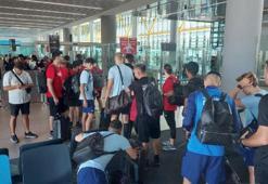 Adana Demirspor kafilesi Belçika’ya gitti