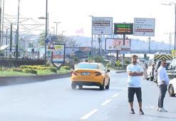 Fatih'te ehliyetsiz ve aranması olan taksi şoförü kovalamaca sonucu yakalandı