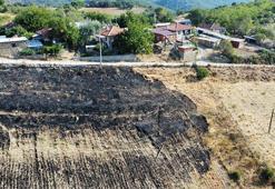 Çanakkale’de 3'üncü günde kontrol altına alınan yangının çıktığı ilk anlar kamerada