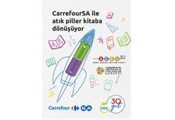 CarrefourSA, AÇEV ve TAP iş birliği ile atık pilleri kitaba dönüştürüyor