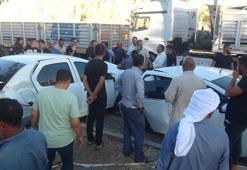 Şanlıurfa'da TIR'ın 8 aracın arasına daldığı kazada ortalık savaş alanına döndü: 5 yaralı