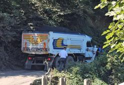 Zonguldak'ta ‘Ağır tonajlı araçlar sokağımızdan geçmesin’ eylemi