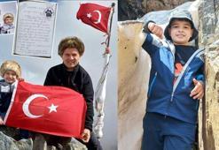 10 yaşındaki dağcı, profesör babasıyla birlikte 2'nci kez Kaçkar'a tırmandı