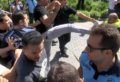 Zeytinburnu'nda yıkım sırasında arbede