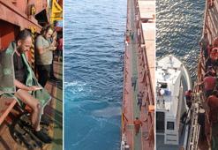 Türkeli açıklarında, seyir halindeki gemiden denize düşen 2'nci kaptan 20 saat sonra kurtarıldı