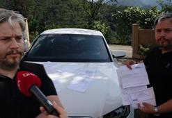 ‘Kopya plakayı’ değişti; garajdaki aracına yine ceza geldi