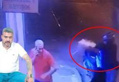 Kaldırımda telefonla konuşan kişiye çifte tabancalı infaz kamerada