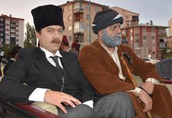 Atatürk'ün Sivas'a gelişine temsili canlandırma