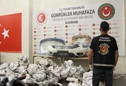 Kapıkule'de TIR'da 21 milyon lira değerinde kaçak oto parçası ele geçirildi