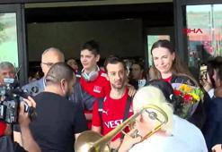 Avrupa şampiyonu A Milli Kadın Voleybol Takımı, yurda döndü