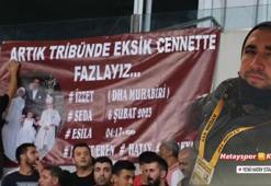 DHA muhabiri İzzet Nazlı, Hatayspor-Adana Demirspor maçında unutulmadı