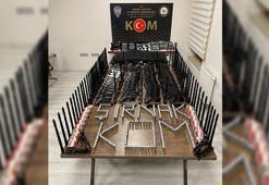 Şırnak'ta 1388 silah namlusu, uyuşturucu ve kaçak malzemeler ele geçirildi; 51 gözaltı