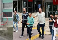 Polis baskınında evindeki tahliye borusundan kaçmaya çalışırken yakalandı