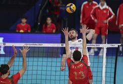 A Milli Erkek Voleybol Takımı, Portekiz'e mağlup oldu