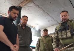 Zelenski’den cephe hattına ziyaret