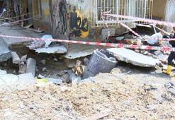 İkitelli'de su basan 8 katlı bina boşaltıldı