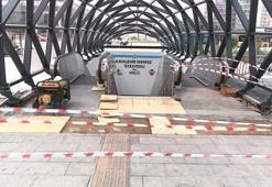 Kayaşehir Metro istasyonunda temizlik çalışmaları başladı