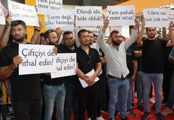 Tarım fuarı açılışında çiftçilerden 'maliyet' protestosu