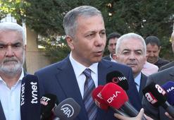 Bakan Yerlikaya selde hayatını kaybeden Yıldız Yurtseven'in cenazesinde konuştu