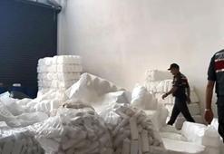 Tekirdağ'da 64 ton sahte deterjan ele geçirildi