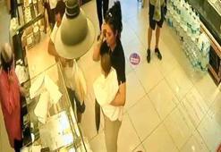 Avcılar’da sahte 100 dolarla alışveriş kamerada