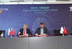 ÖSYM ve Türksat arasında iş birliği protokolü