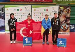 Özel sporcu Ebru Acer, Avrupa şampiyonu oldu