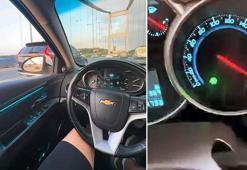 Trafik magandası diziyle direksiyon tutup 280 kilometre hıza çıktı