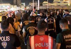 Beyoğlu'nda helikopter destekli asayiş denetimi