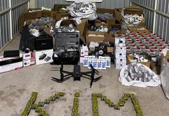 Öncüpınar'da 25 milyon liralık ilaç ve kaçak eşya ele geçirildi