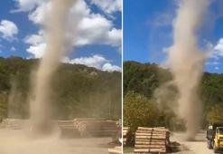 Bartın’da orman deposunda hortum