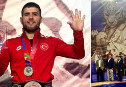 Şırnaklı milli güreşçi 5’inci kez dünya şampiyonu oldu