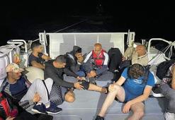 Bodrum’da 44 kaçak göçmen kurtarıldı