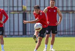 Samsunspor'da Muhammed Gümüşkaya ilk antrenmanına çıktı