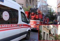 Beyoğlu'nda intihar merakı: Yol kapandı, mahalleli seyretti