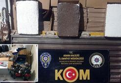 Adana’da kaçak sigara ve makaron operasyonu