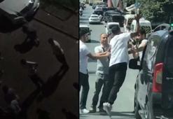 İstanbul'un 2 ilçesinde yaşanan kavgalar kamerada