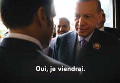 Macron’dan Erdoğan’ın ‘Hani gelecektin’ paylaşımı