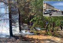 Çerkezköy'de orman yangını kontrol altında