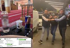 Sosyal medyada camide alkol şişeli fotoğraf paylaşan kişi yakalandı